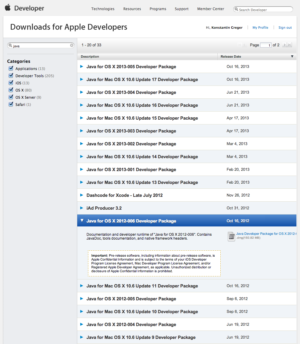 jdk download mac